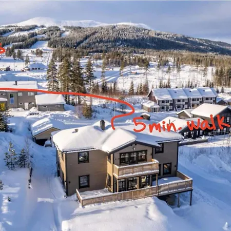 Trysil 豪华全新小木屋住宿 Leilighet *